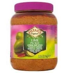 Pataks Lime Pickle Hot 283g