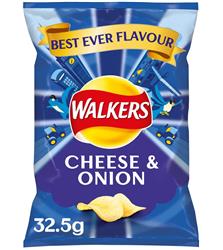 Walkers Crisps Cheese & Onion 32.5g