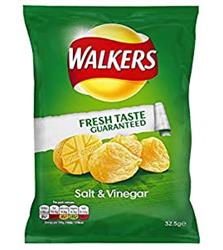 Walkers Crisps Salt & Vinegar 32.5g